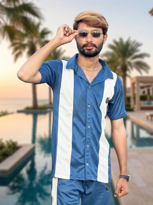 Textured Zink Color-Tracksuit