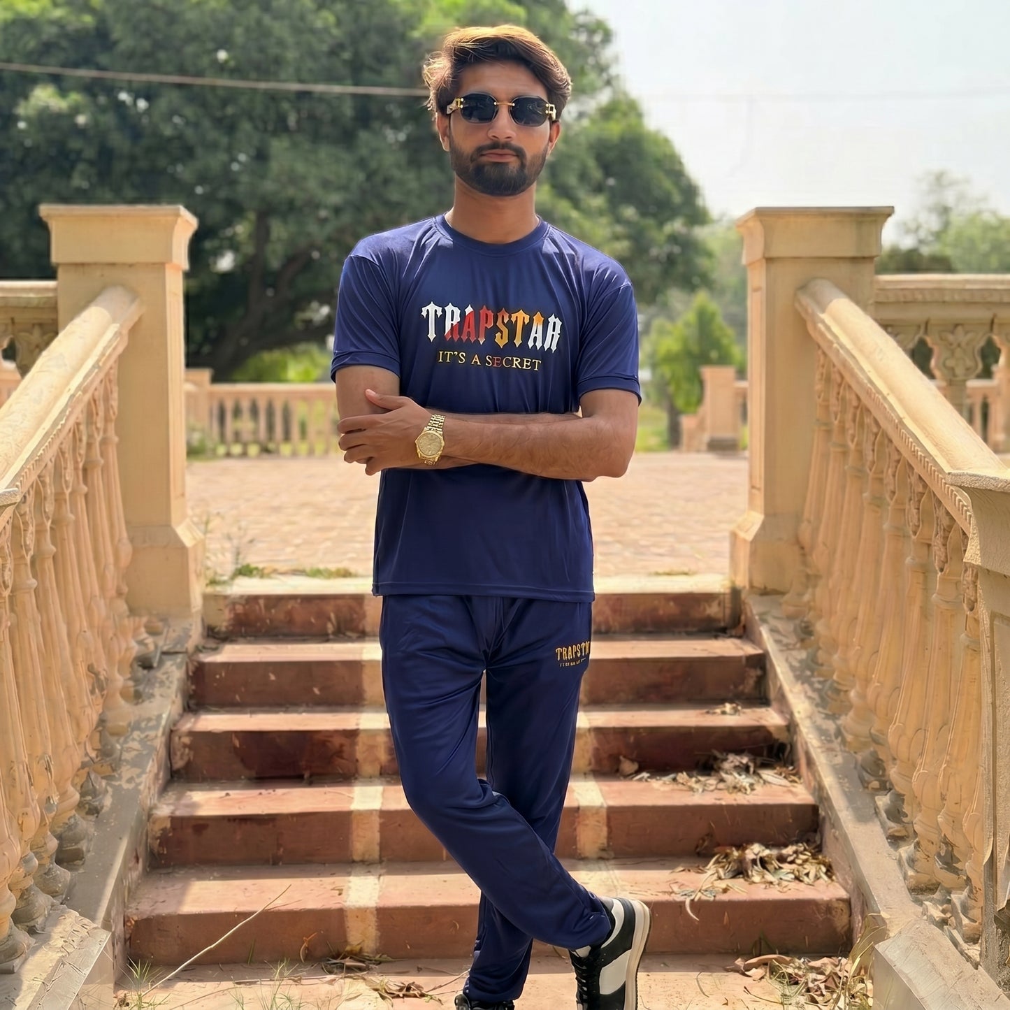 Men’s Premium Graphic Tracksuit – Casual, Gym & Active Wear