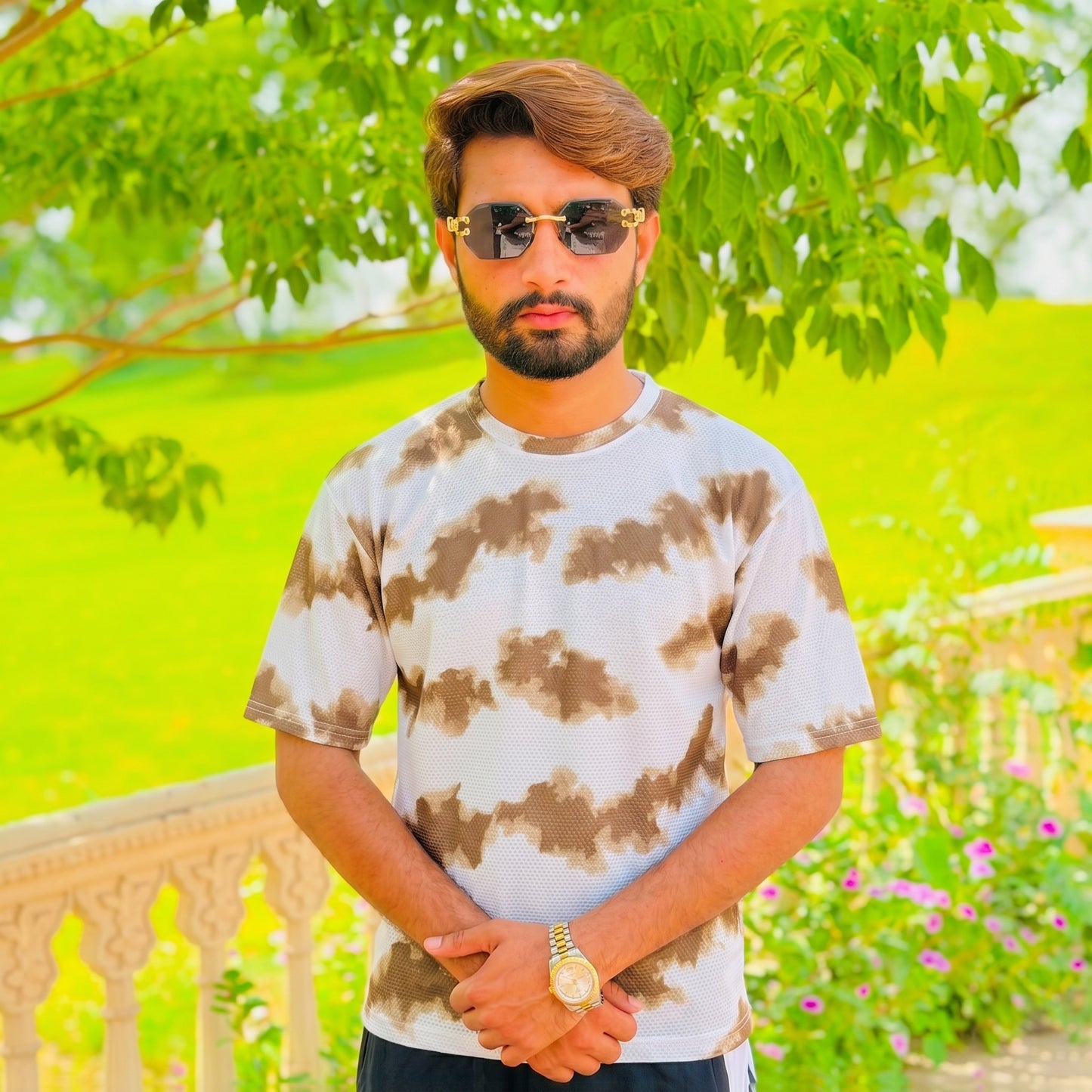 T-Shirt Combo Pack (2 PCS) – Casual Summer Round Neck Tees