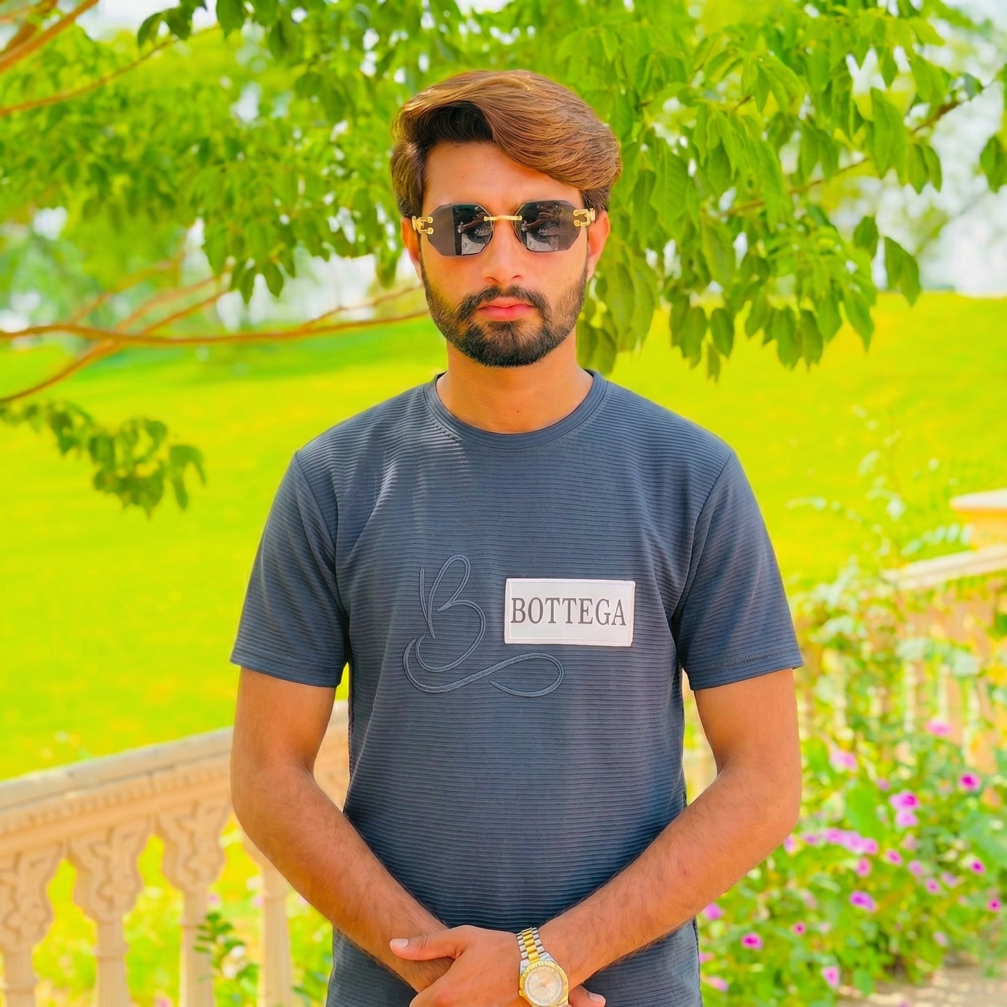 T-Shirt Combo Pack (2 PCS) – Casual Summer Round Neck Tees