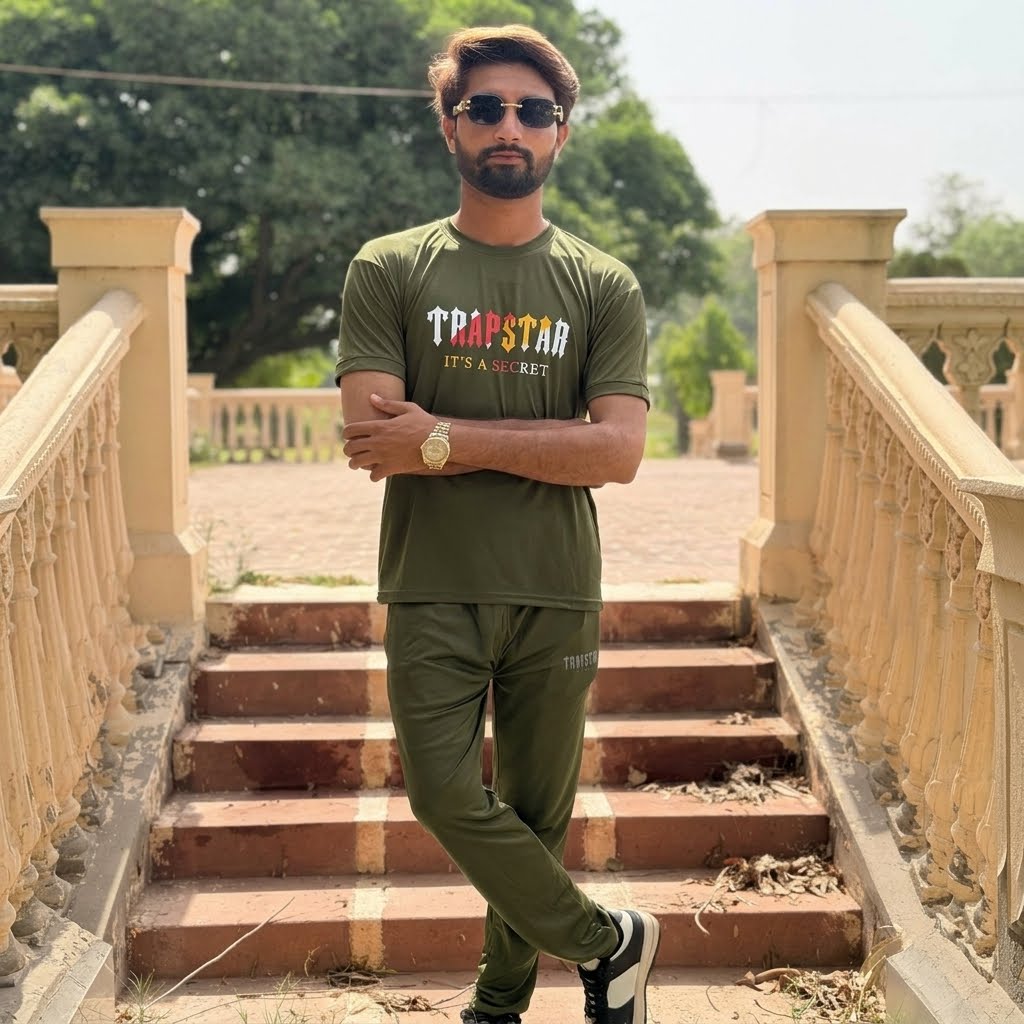 Men’s Premium Graphic Tracksuit – Casual, Gym & Active Wear