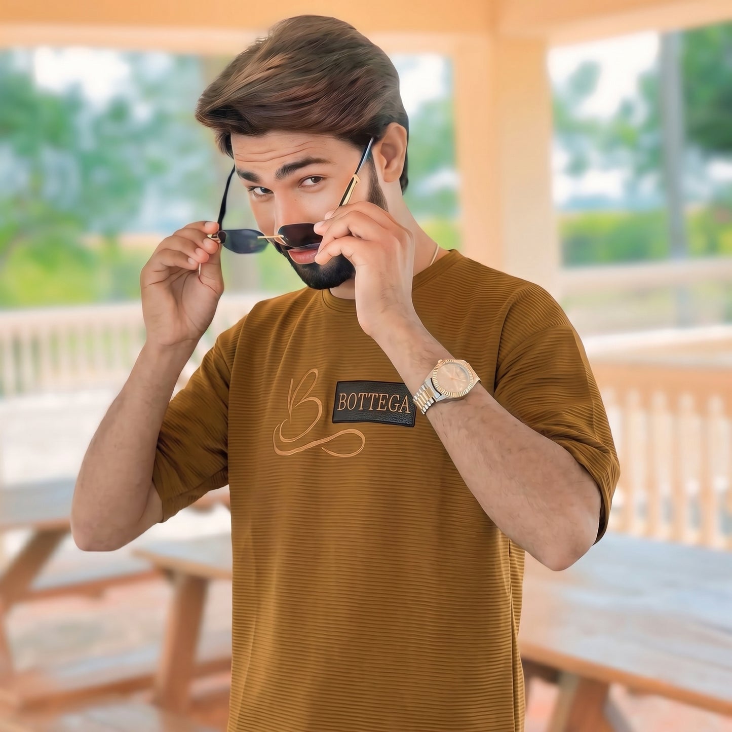 T-Shirt Combo Pack (2 PCS) – Casual Summer Round Neck Tees